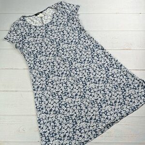 MSK Petite Lightweight Cap Sleeve Floral Dress Size Petite Medium